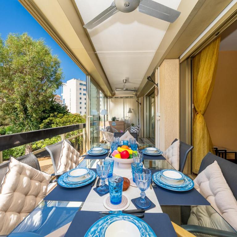 LUXURY Cannes ,2P neuf climatisé, Terrasse exceptionnelle ,parking, croisette - Appartement 1 Chambre avec Terrasse - 15