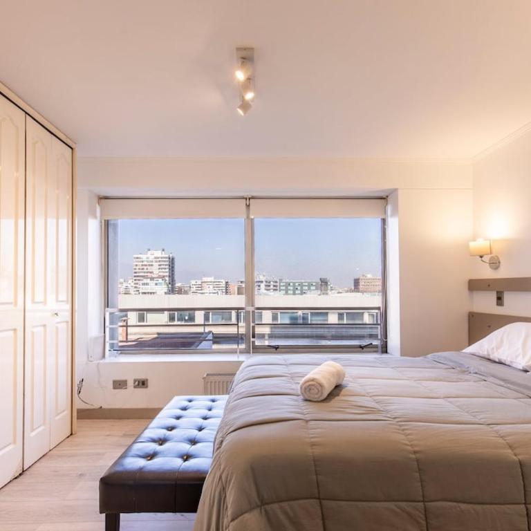 Departamento Jorge, acogedor y a pasos del metro Pedro de Valdivia - Two-Bedroom Apartment - 9