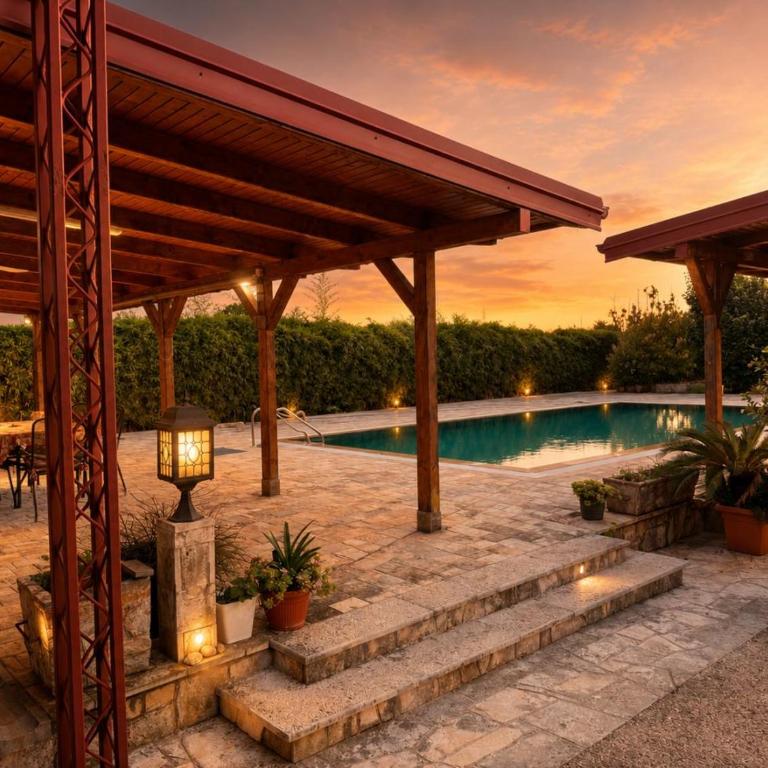 Private Pool Villa, Olive Grove & Big Yard - Vila sa 3 Spavaće Sobe - 12