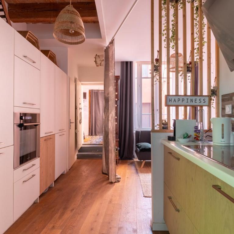 Le Patio - Ancien atelier de soyeux avec terrasse - Apartment - 8