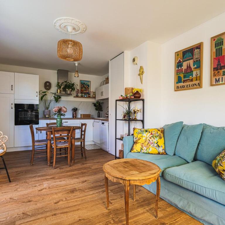 Azur & Magnolia - À 750 m de la plage - Appartement - 2