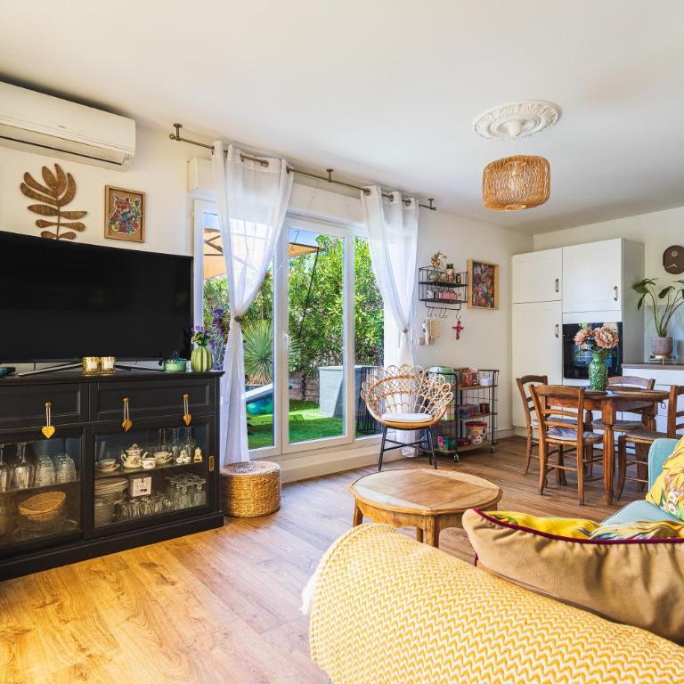 Azur & Magnolia - À 750 m de la plage - Appartement - 8