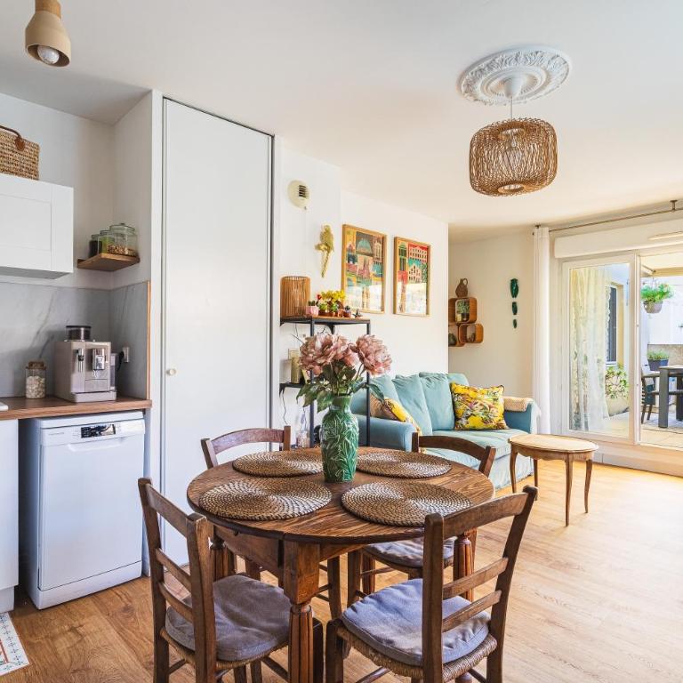 Azur & Magnolia - À 750 m de la plage - Appartement - 10
