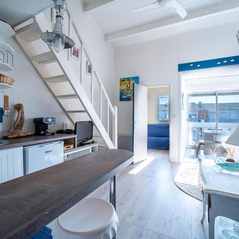 L'Écrin Bleu - À 300 m de la plage - Studio Duplex - 10