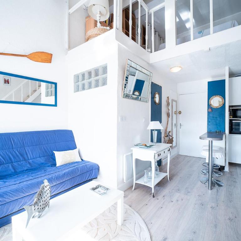 L'Écrin Bleu - À 300 m de la plage - Studio Duplex - 11