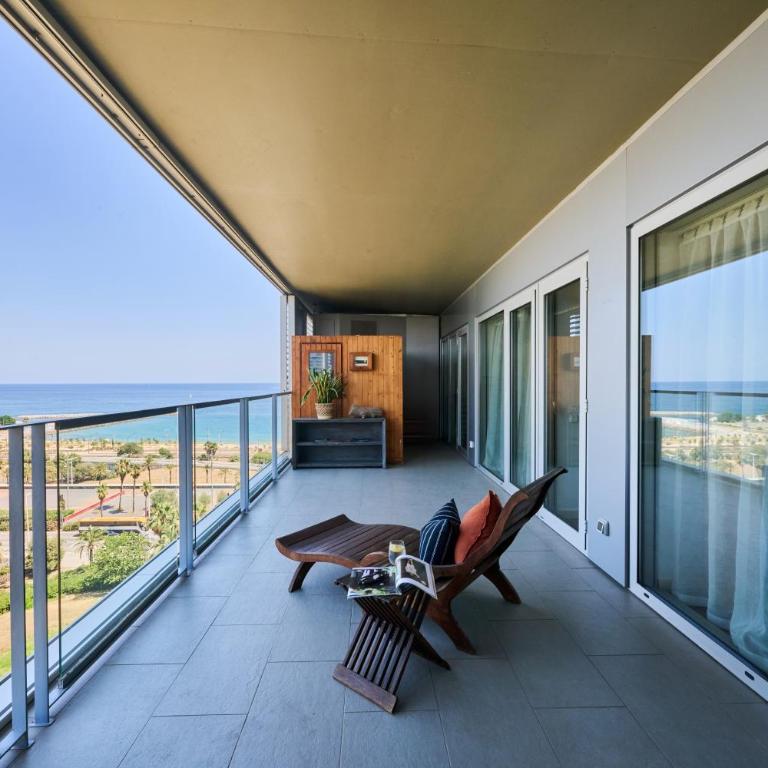 Illa de la Llum Sea & Skyline - Apartment mit Meerblick - 53