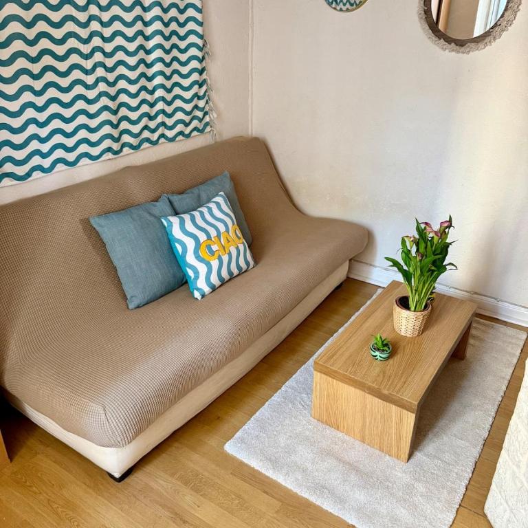 Studio climatisé avec mezzanine à 300 m de la plage - Appartamento con 1 Camera da Letto - 6