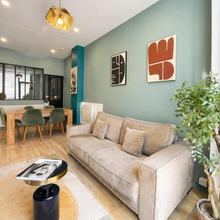 Calme et cosy 1BR 4P Beaugrenelle Quais de Seine - Appartement 1 Chambre - 6