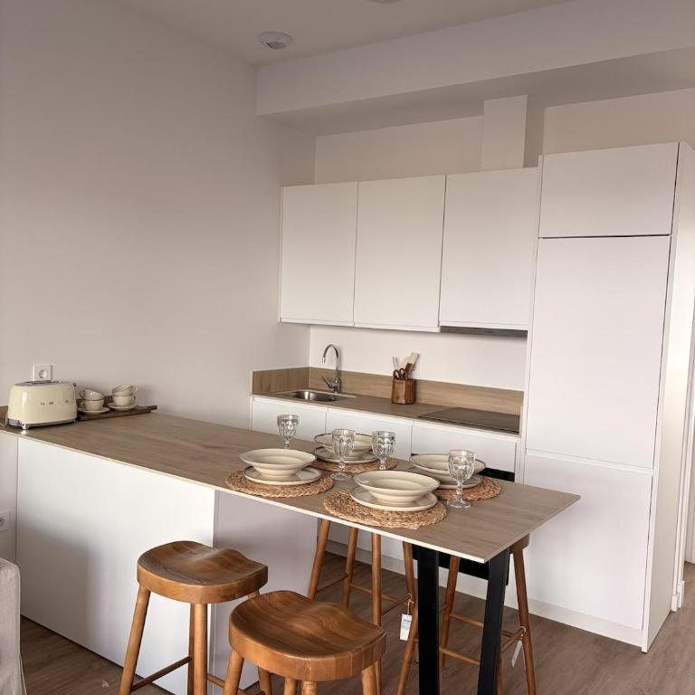 Apartamentos con piscina, terraza y parking - Apartamento de 1 dormitorio - 8