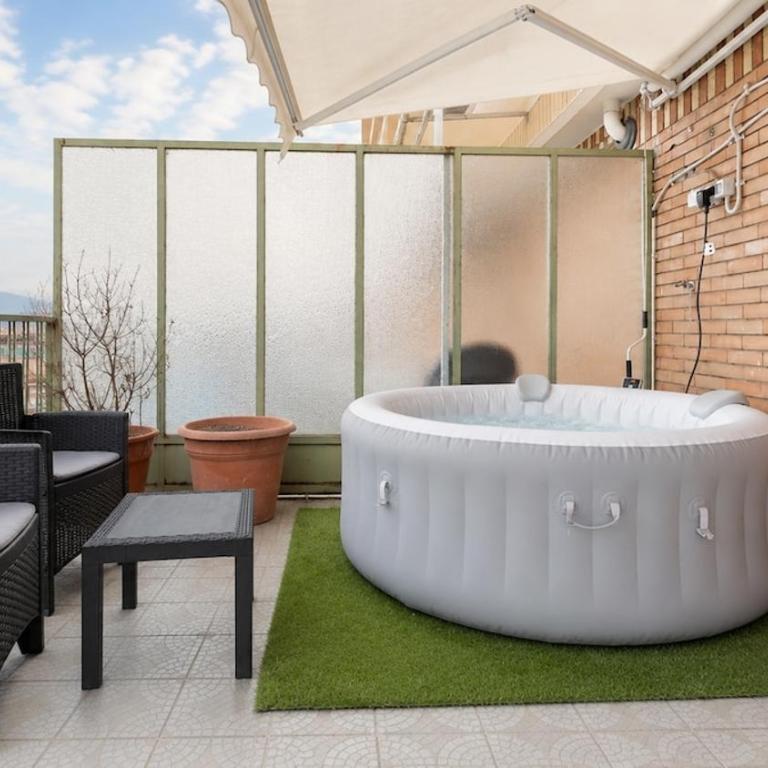 oasi relax Jacuzzi ultimo piano - One-Bedroom Apartment - 7