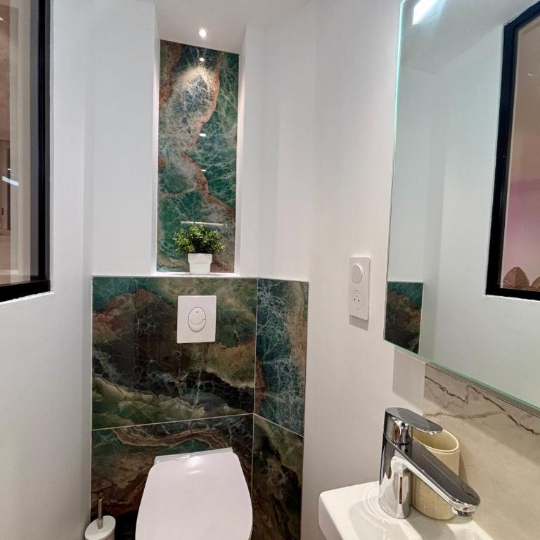 La Nord - Studio neuf Wifi & Parking privé 20M Océan - front de mer - Apartment mit 1 Schlafzimmer – Nichtraucher - 7
