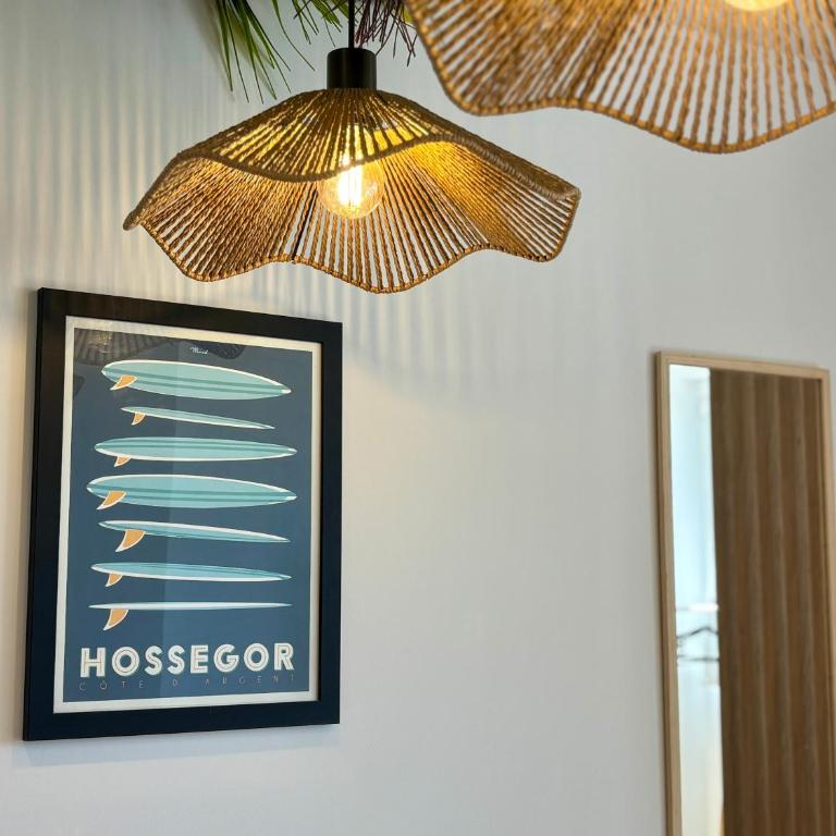 La Nord - Studio neuf Wifi & Parking privé 20M Océan - front de mer - Apartment mit 1 Schlafzimmer – Nichtraucher - 12