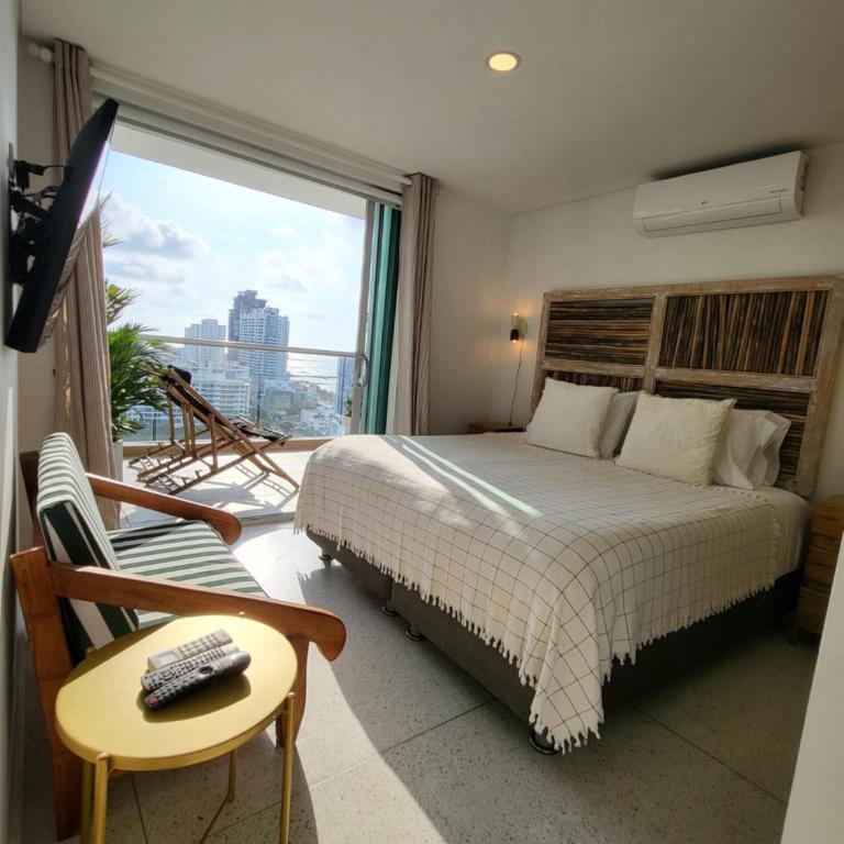 Jardín Tropical Vista al Mar y al Centro Histórico - Apartamento de 2 dormitorios - 20