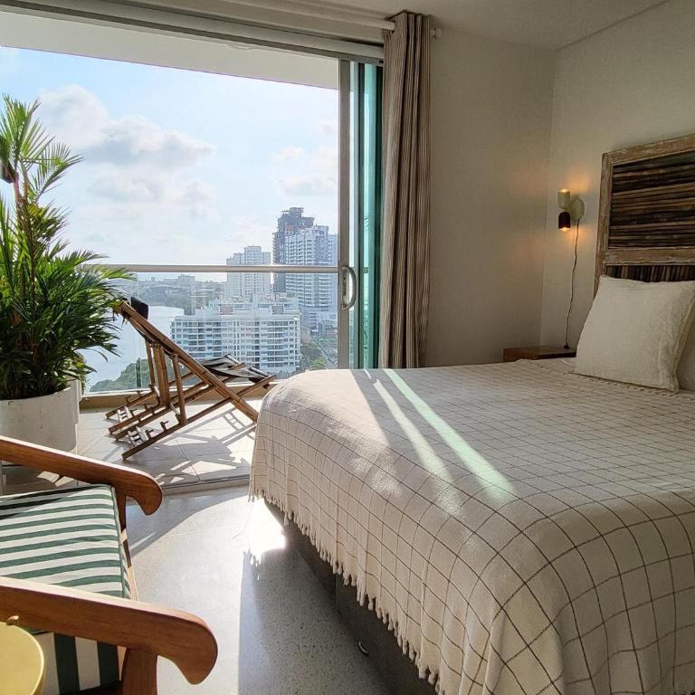 Jardín Tropical Vista al Mar y al Centro Histórico - Apartamento de 2 dormitorios - 21