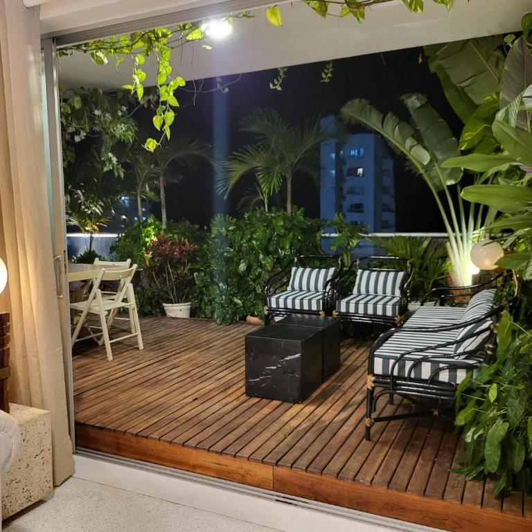 Jardín Tropical Vista al Mar y al Centro Histórico - Apartamento de 2 dormitorios - 14