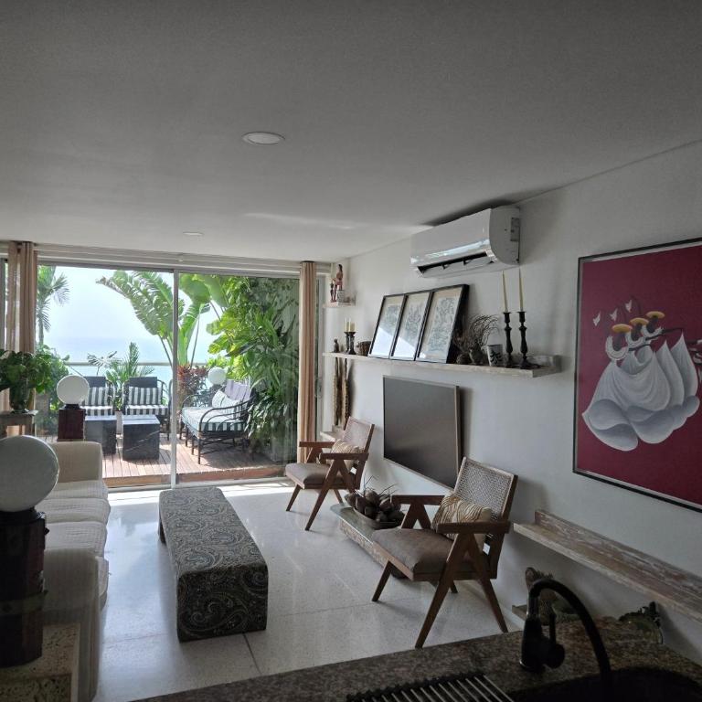 Jardín Tropical Vista al Mar y al Centro Histórico - Apartamento de 2 dormitorios - 3