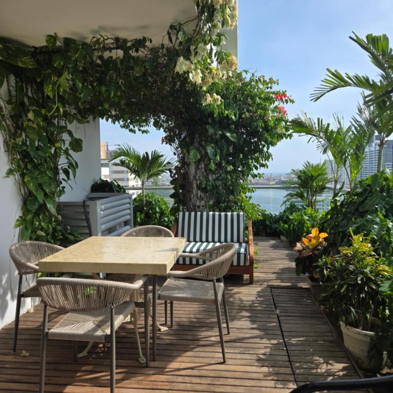 Jardín Tropical Vista al Mar y al Centro Histórico - Apartamento de 2 dormitorios - 8