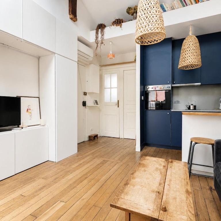 Paisible, charmant et central Montmartre - 4 pers - Appartement 2 Chambres - 15