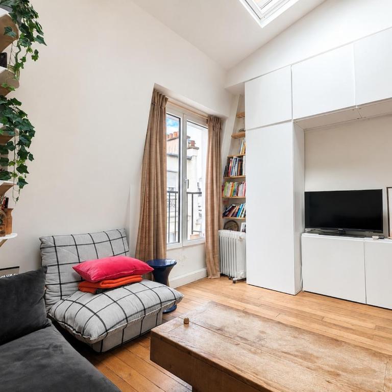 Paisible, charmant et central Montmartre - 4 pers - Appartement 2 Chambres - 21