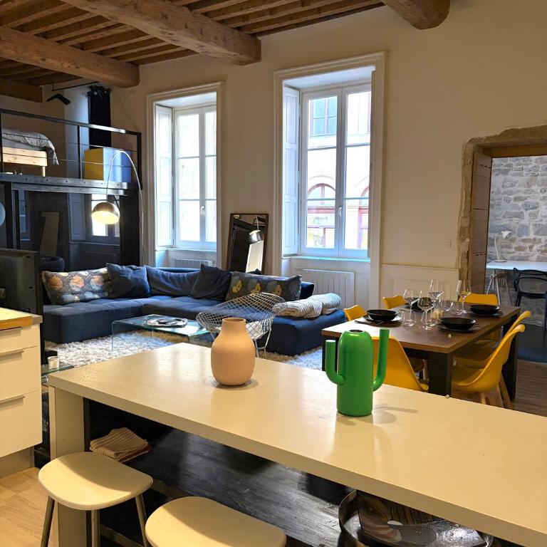 Loft atypique aux Terreaux - Apartment mit 2 Schlafzimmern - 3