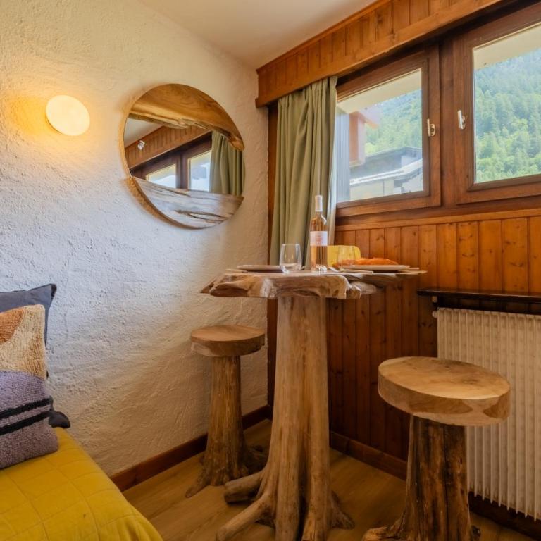Studio de Balme w/Shared Pool & Near Slopes - Happy Rentals - Studio - Vue sur Montagne - 6