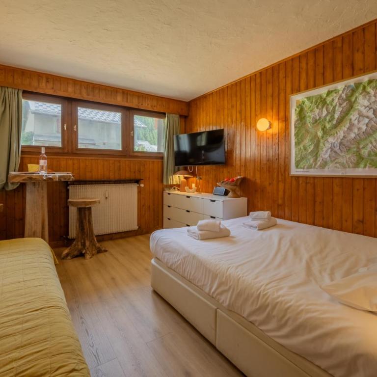 Studio de Balme w/Shared Pool & Near Slopes - Happy Rentals - Studio - Vue sur Montagne - 8
