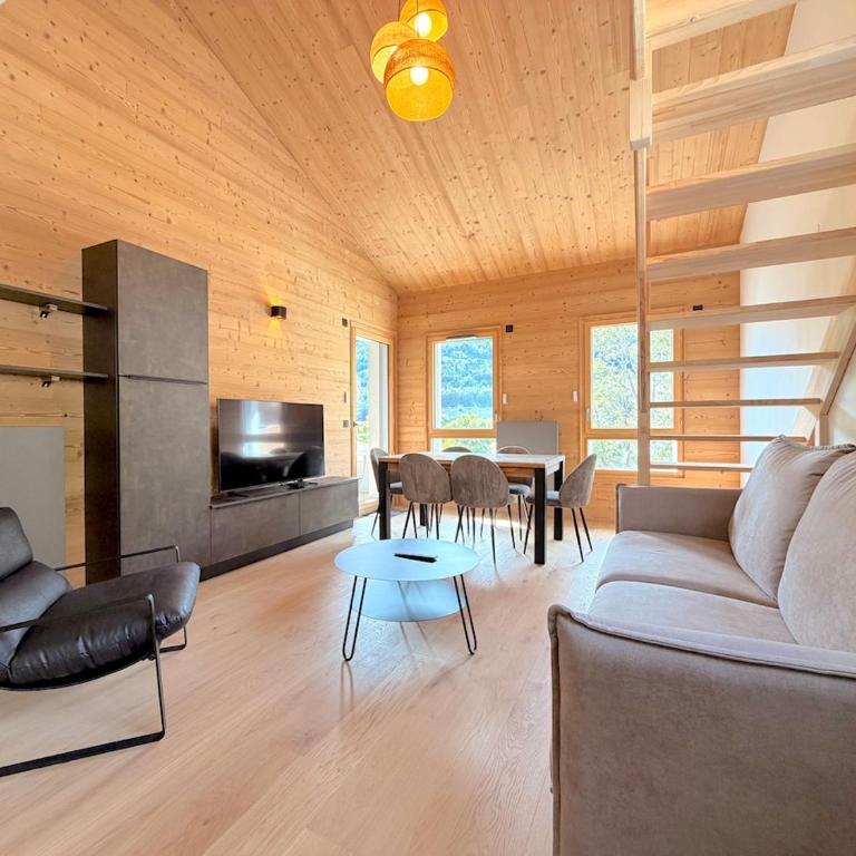 T3 neuf et calme - Vue sublime et garage privé - Deluxe Apartment mit Balkon und 2 Schlafzimmern - 12