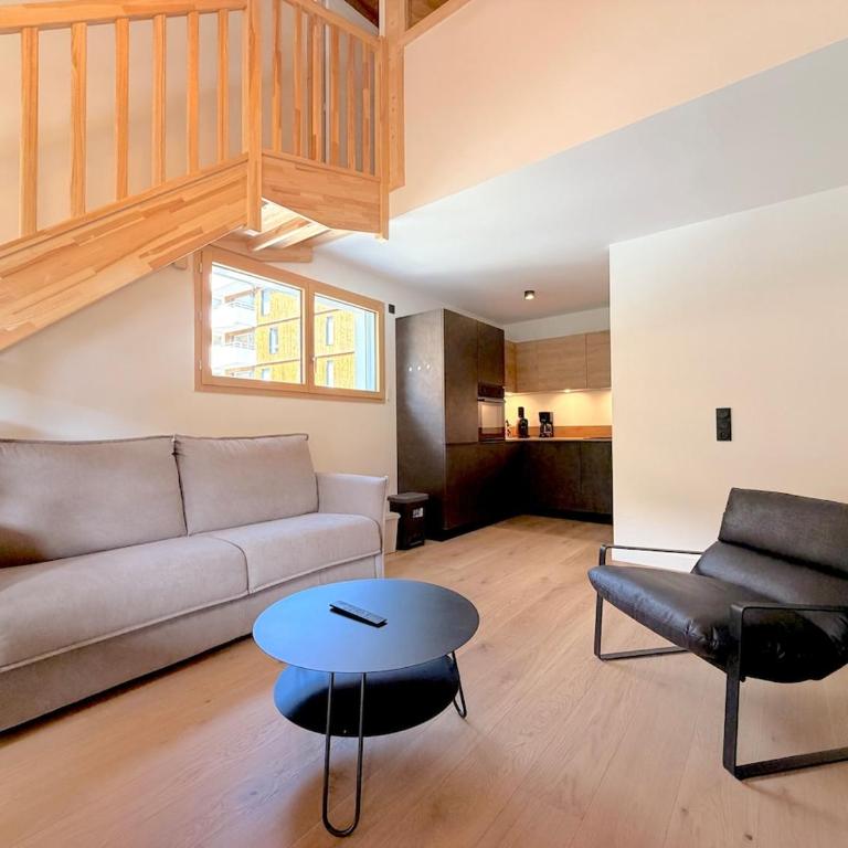 T3 neuf et calme - Vue sublime et garage privé - Deluxe Apartment mit Balkon und 2 Schlafzimmern - 14