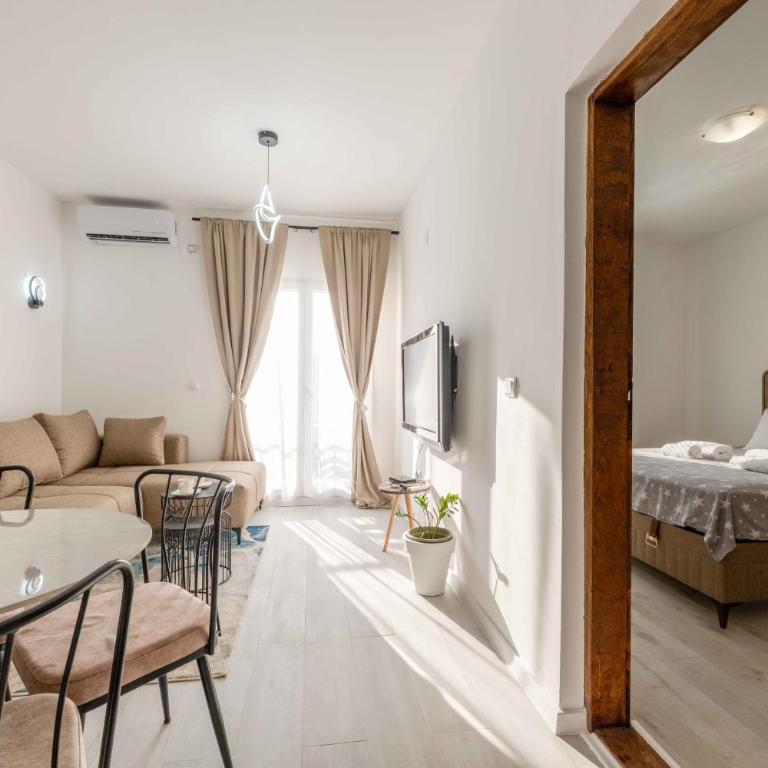 Apartmani Oleander - Apartman sa 2 Spavaće Sobe i Pogledom na Vrt - 4