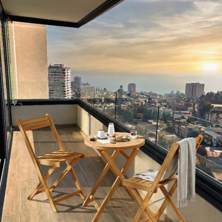 Depto NUEVO en Recreo Vista al Mar ámplia Terraza - Apartamento de 2 dormitorios - 3