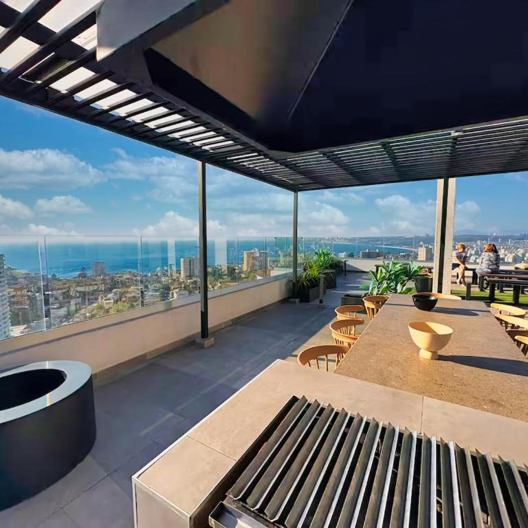 Depto NUEVO en Recreo Vista al Mar ámplia Terraza - Apartamento de 2 dormitorios - 43