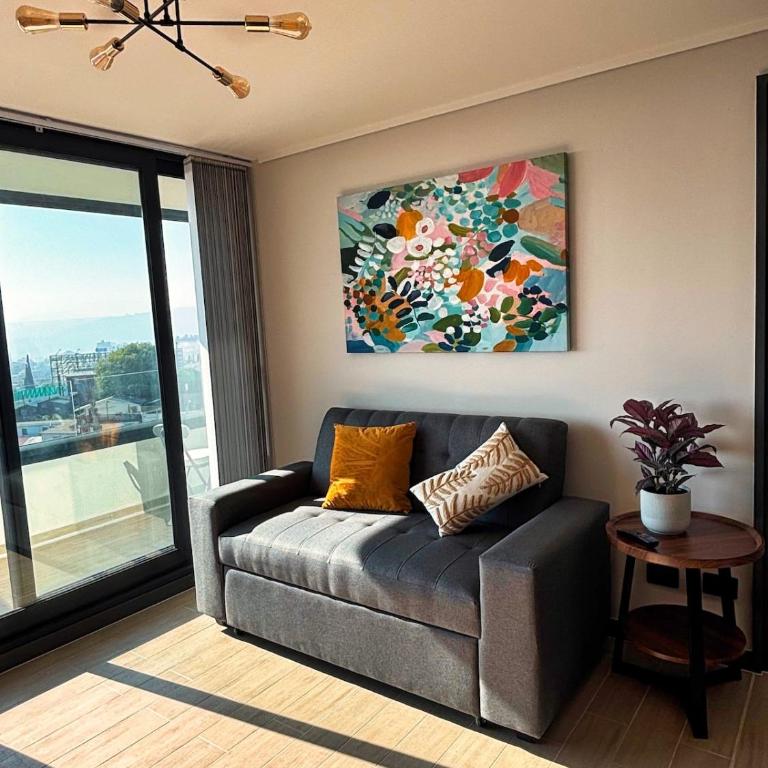 Depto NUEVO en Recreo Vista al Mar ámplia Terraza - Apartamento de 2 dormitorios - 52
