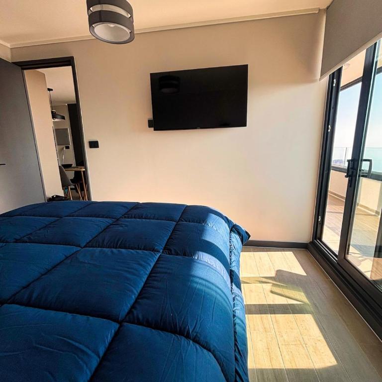 Depto NUEVO en Recreo Vista al Mar ámplia Terraza - Apartamento de 2 dormitorios - 55