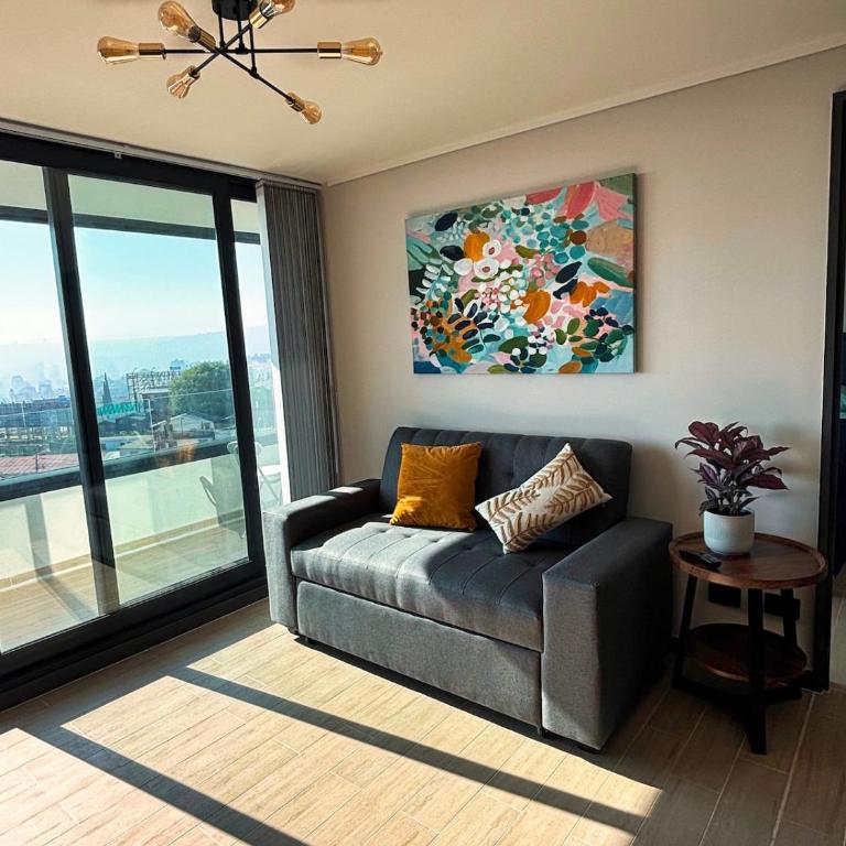 Depto NUEVO en Recreo Vista al Mar ámplia Terraza - Apartamento de 2 dormitorios - 65