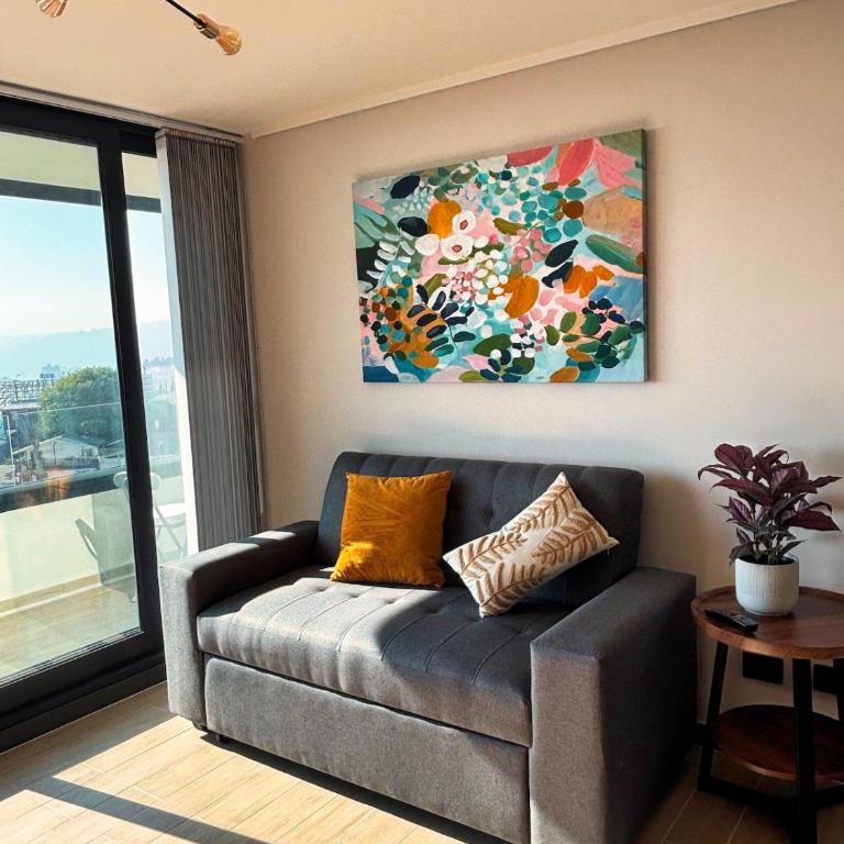 Depto NUEVO en Recreo Vista al Mar ámplia Terraza - Apartamento de 2 dormitorios - 70