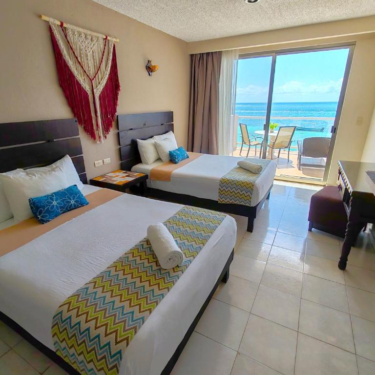 Hacienda Morelos Beachfront Hotel - Habitación Premium - 10