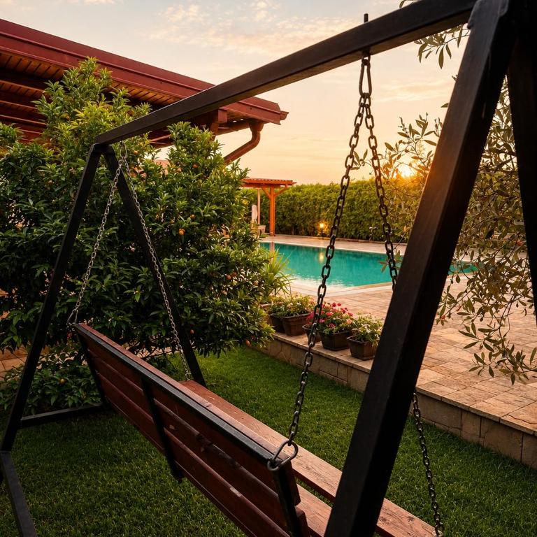 Private Pool Villa, Olive Grove & Big Yard - Vila sa 3 Spavaće Sobe - 23