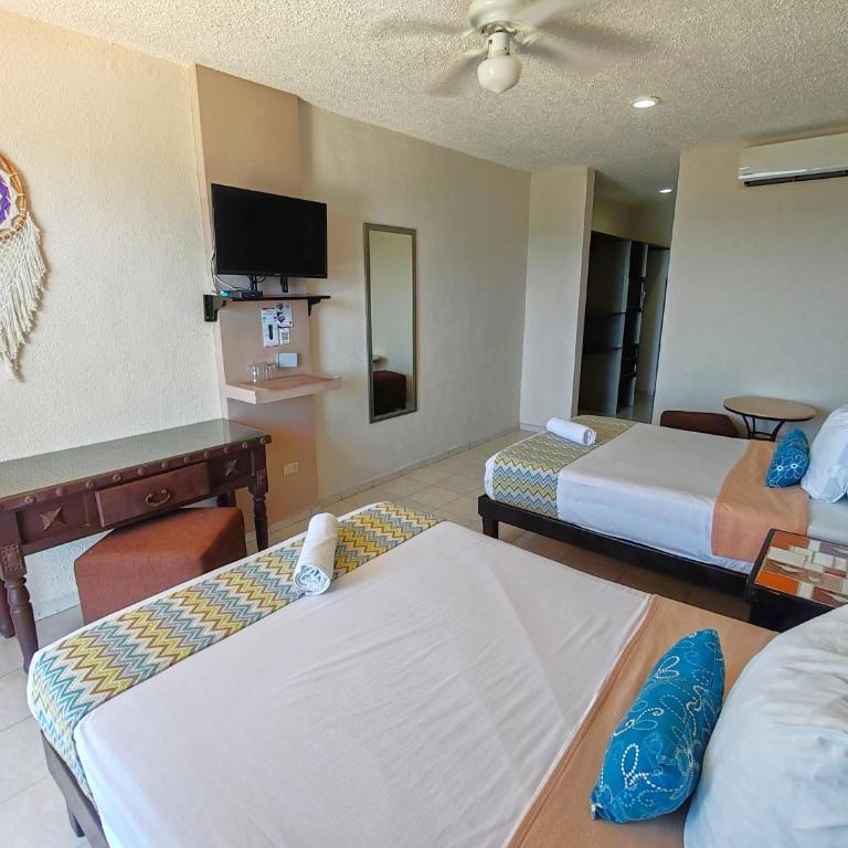 Hacienda Morelos Beachfront Hotel - Habitación Deluxe - 15