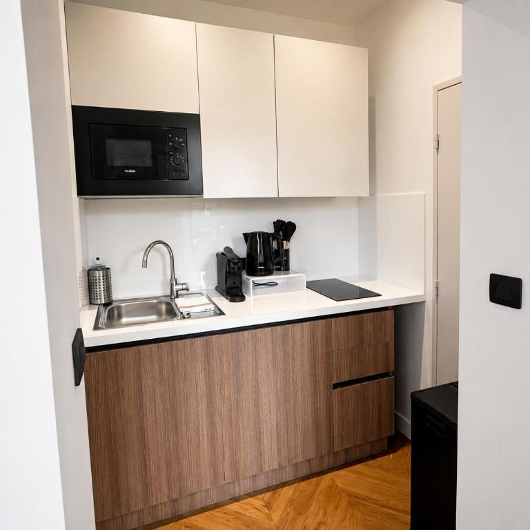 The Originals Residence, Les Sources Callou, Vichy - Appartement Deluxe - 3