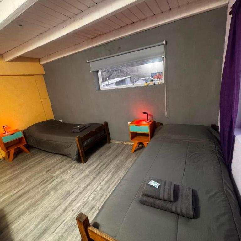 El Kamaruco Hostel - Habitación Doble - 2 camas - 3