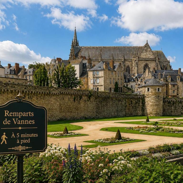 L'Esperide - Cœur historique de Vannes, Port & château - One-Bedroom Apartment - 18