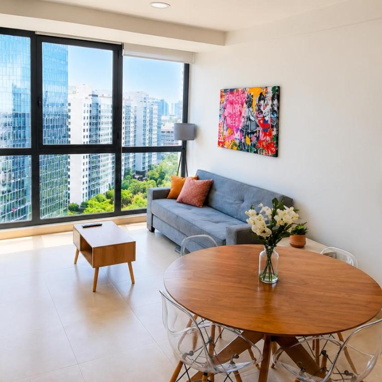 Stylish High-Rise, Pool, HotTubKing Size Bed - Apartamento Deluxe - 12