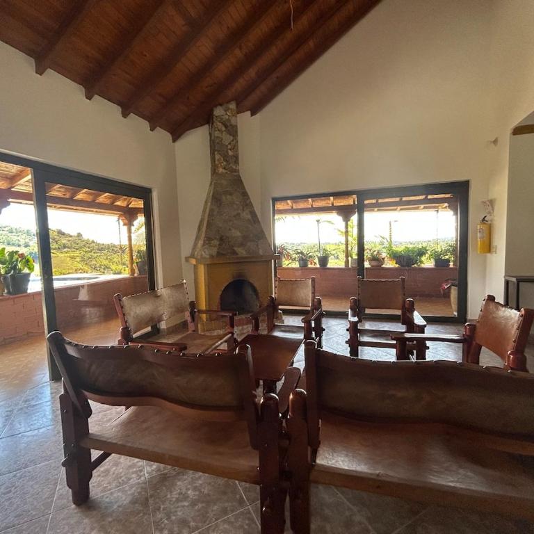 El Peñol caminos del sol with a view of the dam - Villa Deluxe - 13