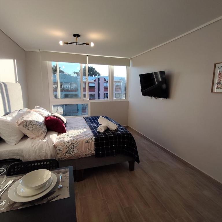 Movistar Arena Metro Parque O'Higgins 2 personas D527 - One-Bedroom Apartment - 13