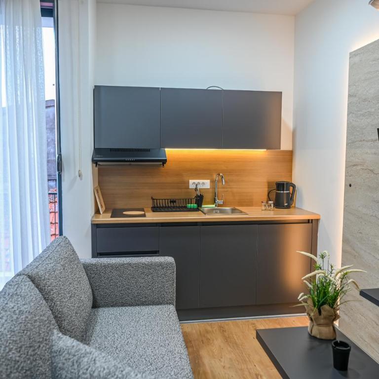 Hana boutique apartments - Apartman s 1 Spavaćom Sobom, Balkonom i Pogledom na More - 13