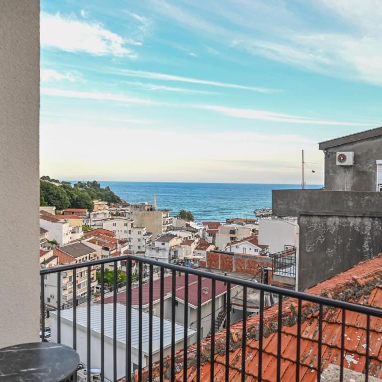 Hana boutique apartments - Apartman s 1 Spavaćom Sobom, Balkonom i Pogledom na More - 12