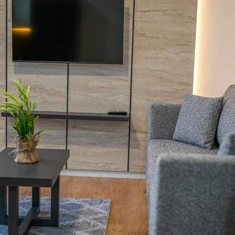 Hana boutique apartments - Apartman s 1 Spavaćom Sobom, Balkonom i Pogledom na More - 11