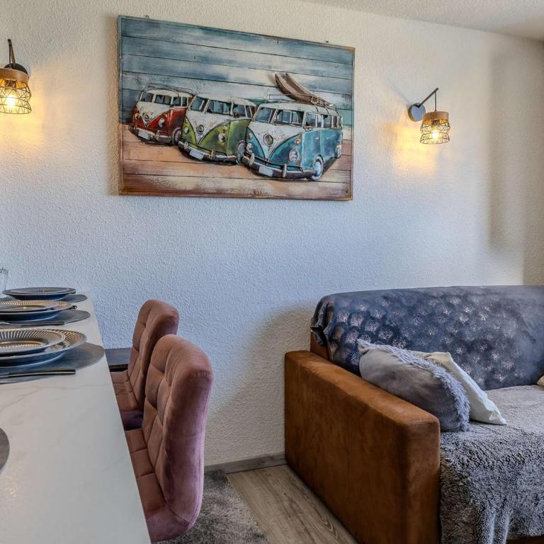 Appartement au cœur de La Plagne - 4 pers. - Appartement 1 Chambre - 4