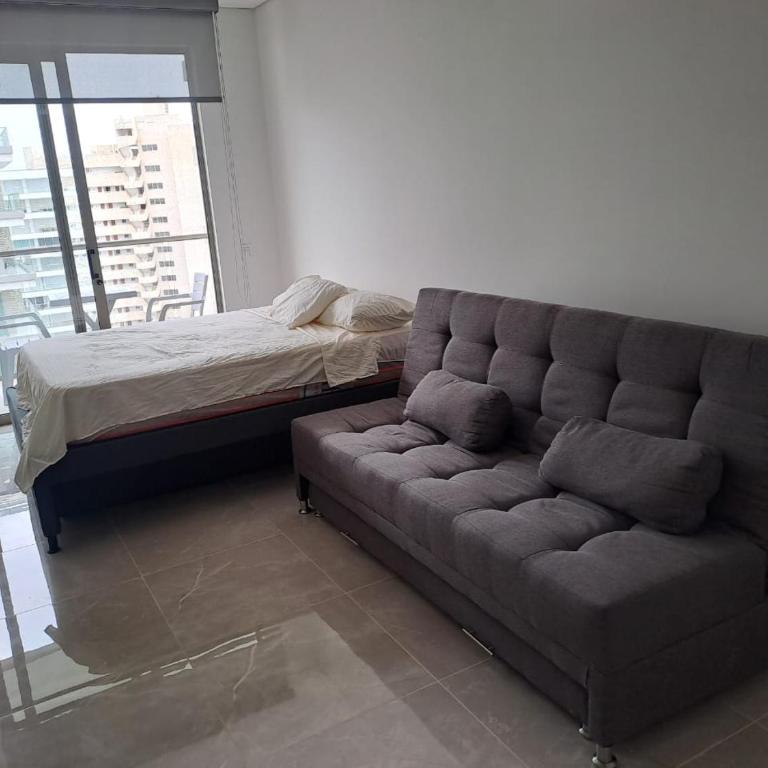Apartamento espectacular en santa marta frente al Hilton con rooftop de lujo - One-Bedroom Apartment - 13