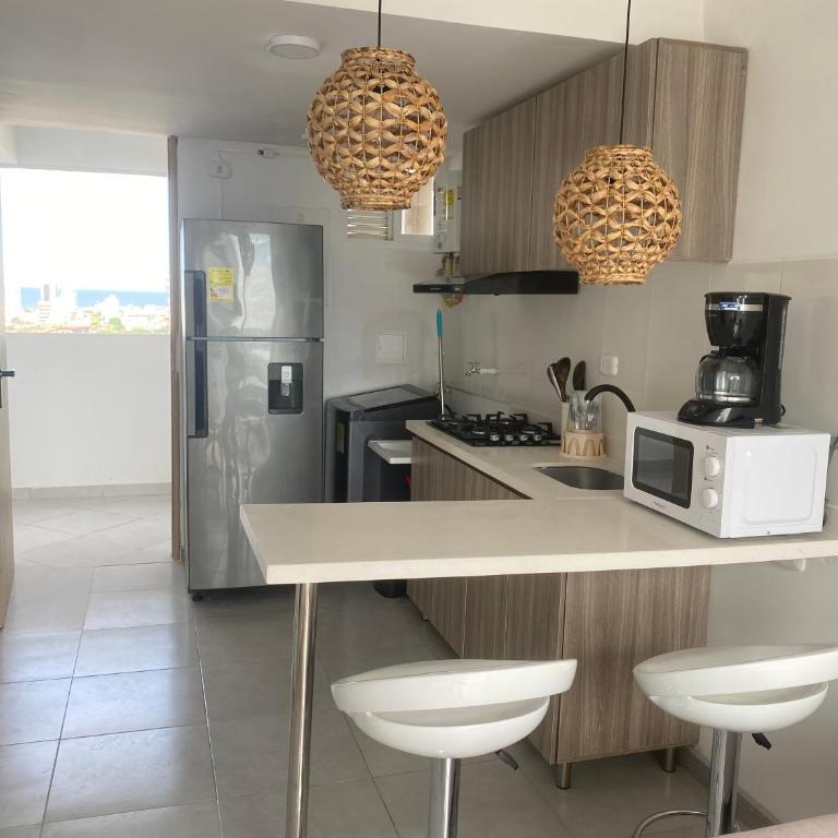 Edificio Sunset 47 Cartagena Apartamento 2707 - Two-Bedroom Apartment - 12